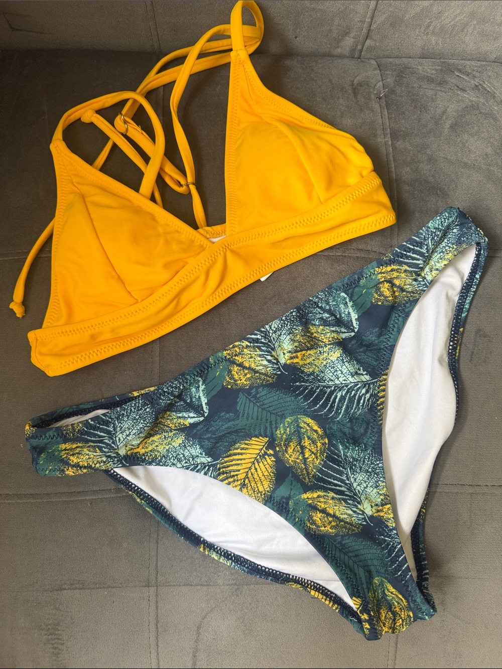 Cupshe Tropical Bikini